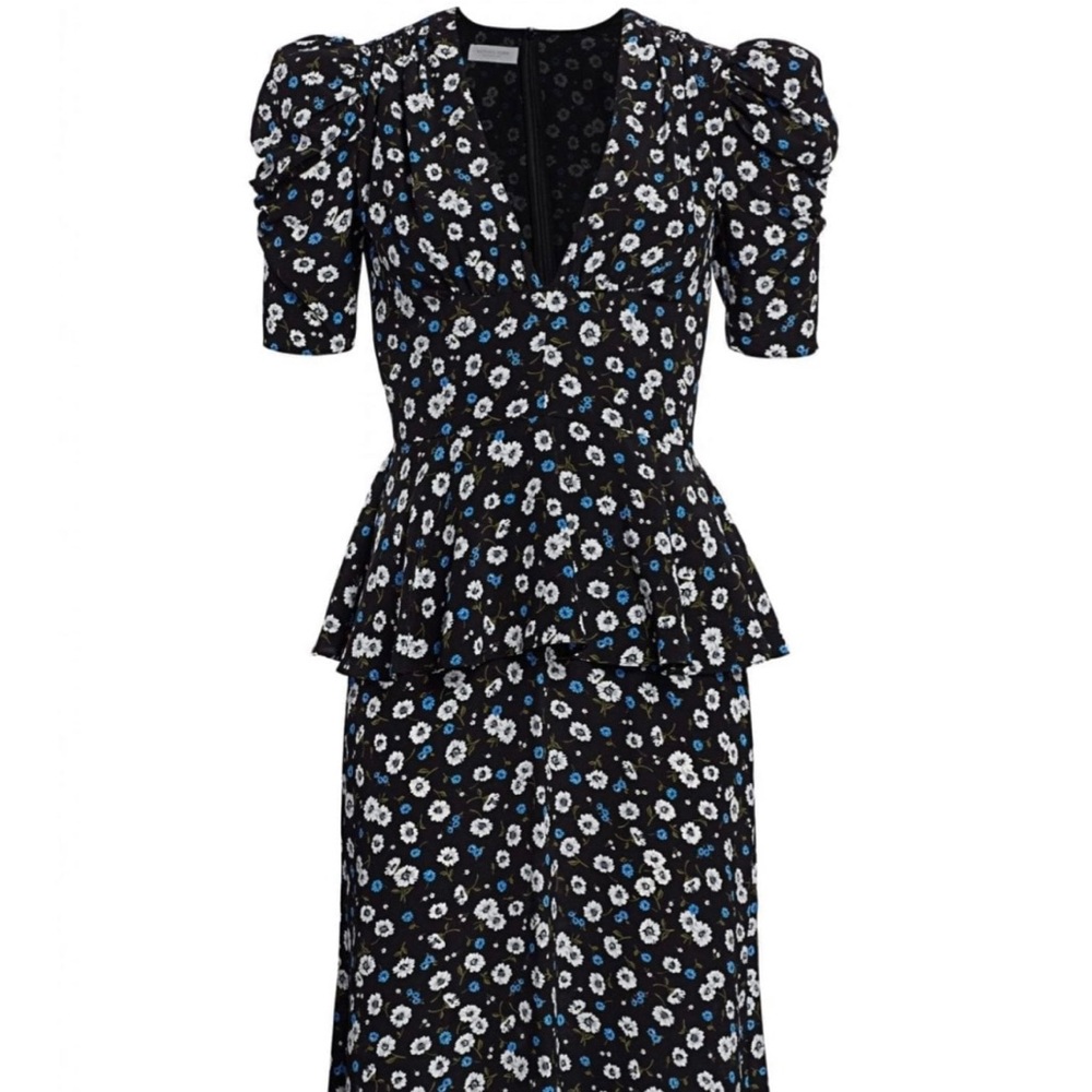 NWOT Michael kors collection silk floral dress